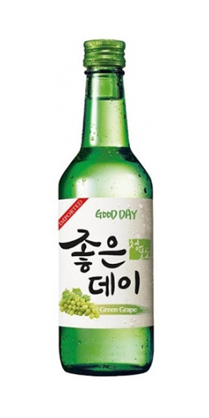 GOOD DAY GREEN GRAPE SOJU