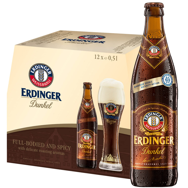 ERDINGER DUNKEL CARTON 12X50CL