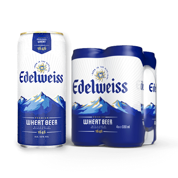 EDELWEISS WHEAT BEER 4X330